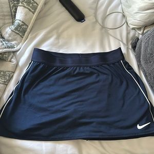 Navy blue Nike skirt
